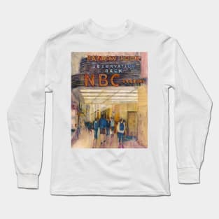 Rainbow Room Observation Deck NBC Studios Long Sleeve T-Shirt